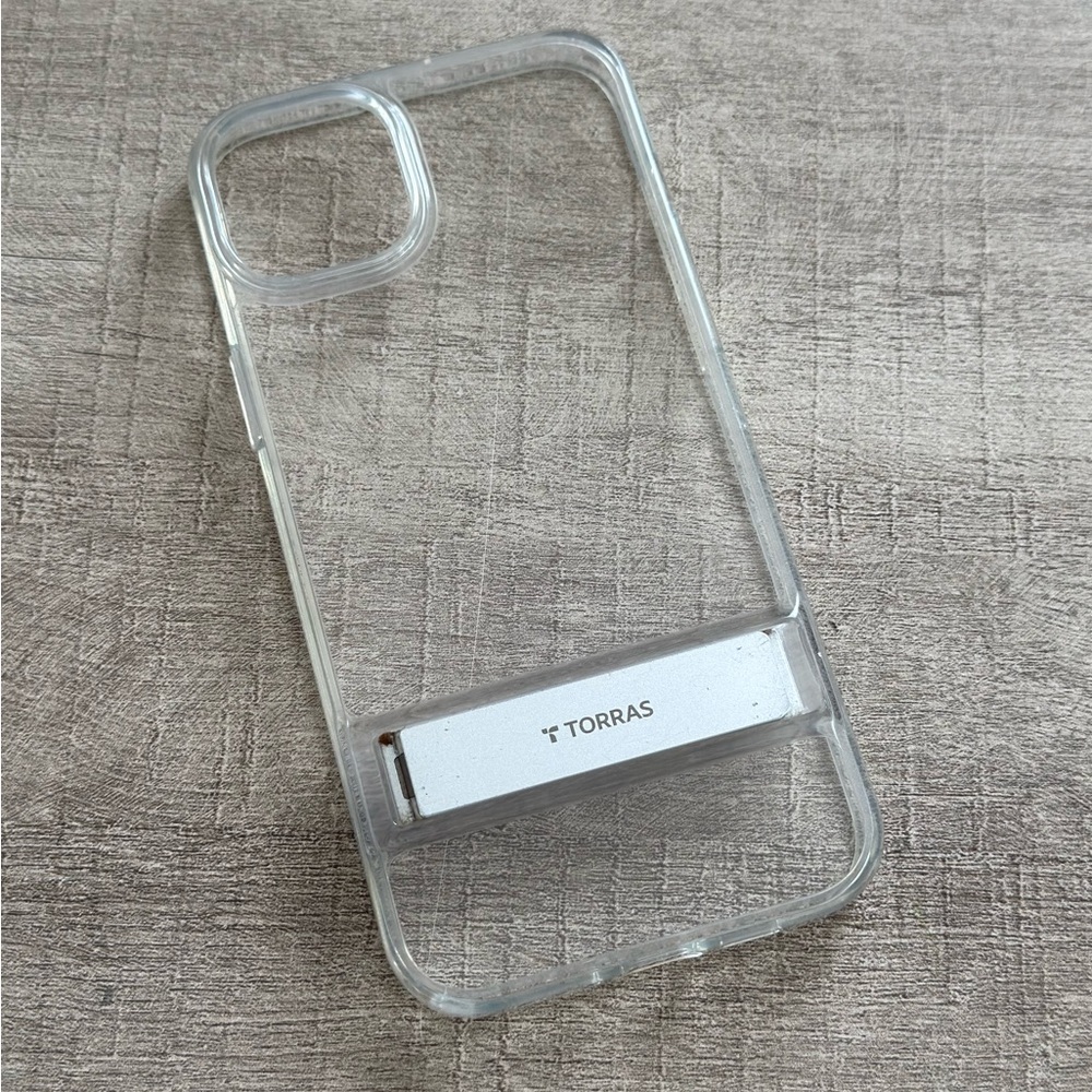 Silver Gray Phone Case with Raised Edges